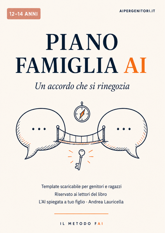 Piano Famiglia 12-14 anni
