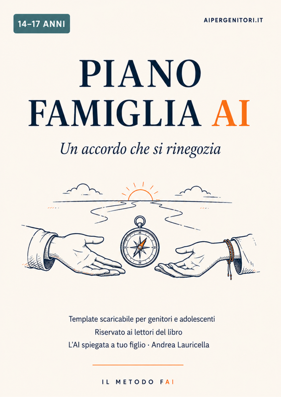 Piano Famiglia 14-17 anni
